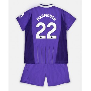 Tottenham Hotspur Omar Marmoush #22 Jalkapallovaatteet Lasten Kolmas peliasu 2026-27 Lyhythihainen (+ Lyhyet housut)